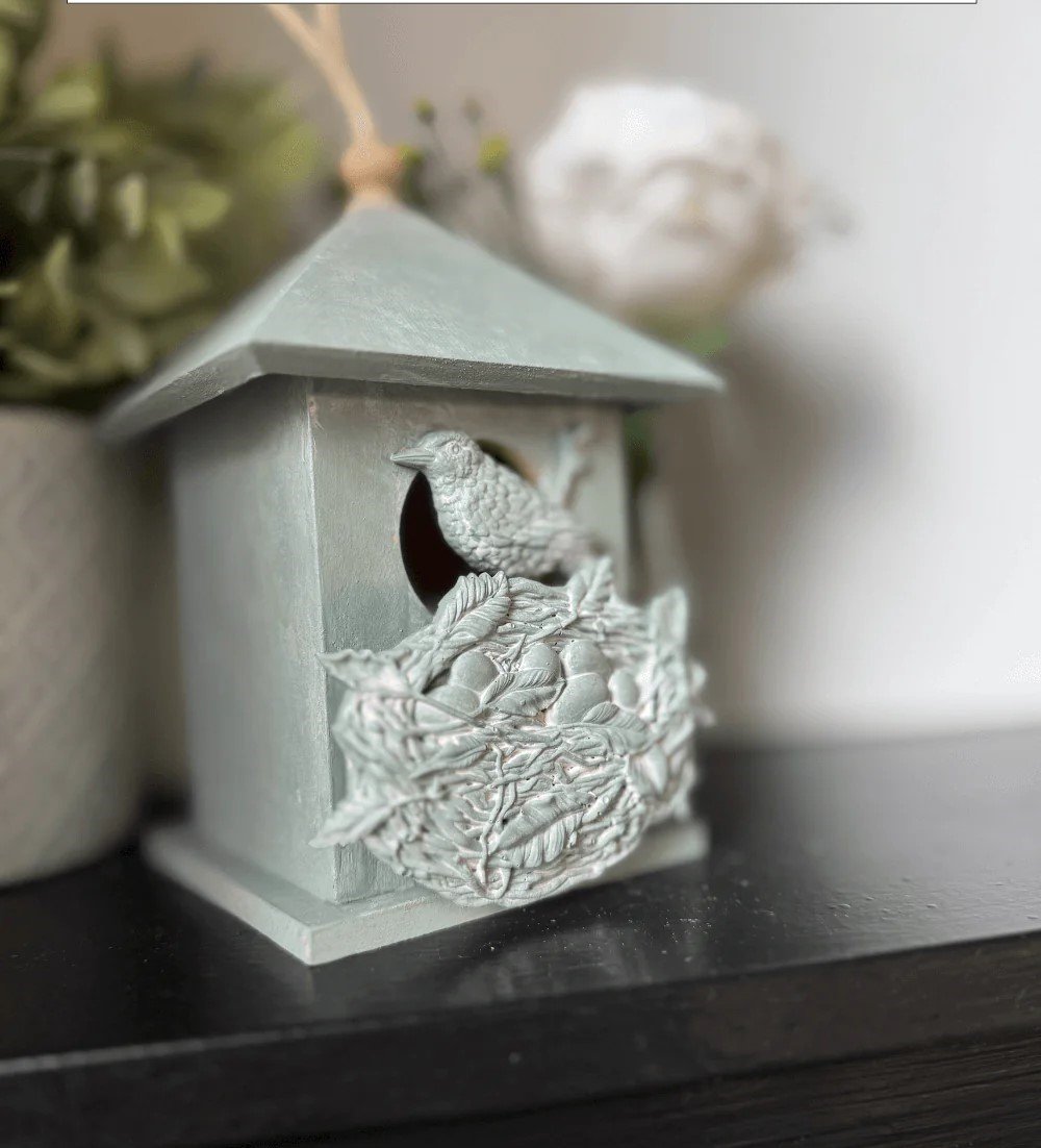 Texas In-Laws IOD Decor Mould Sparrow's Nest 6"x10" by Iron Orchid Designs