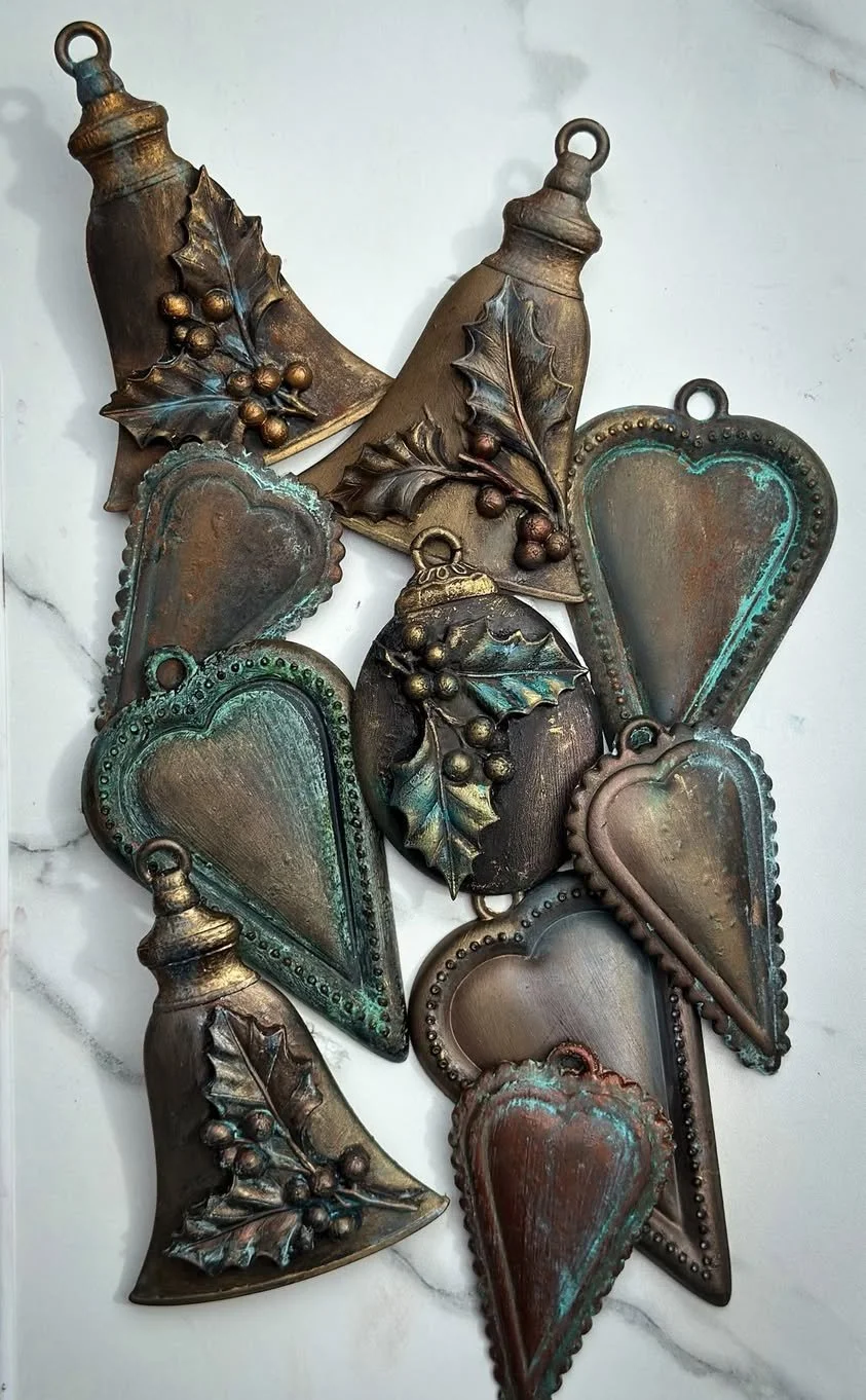 Texas In-Laws IOD Decor Bibelots 2 Mould 6"x10" by Iron Orchid Designs