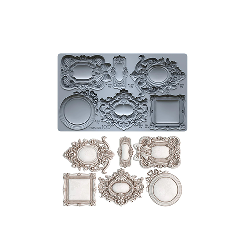 Texas In-Laws IOD Frames 3 Decor Mould 6"x10" by Iron Orchid Designs