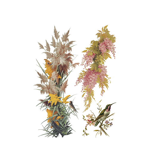 Texas In-Laws IOD Flowers by the Poets Decor Transfer (pad of 8 12"x16" sheets) by Iron Orchid Designs