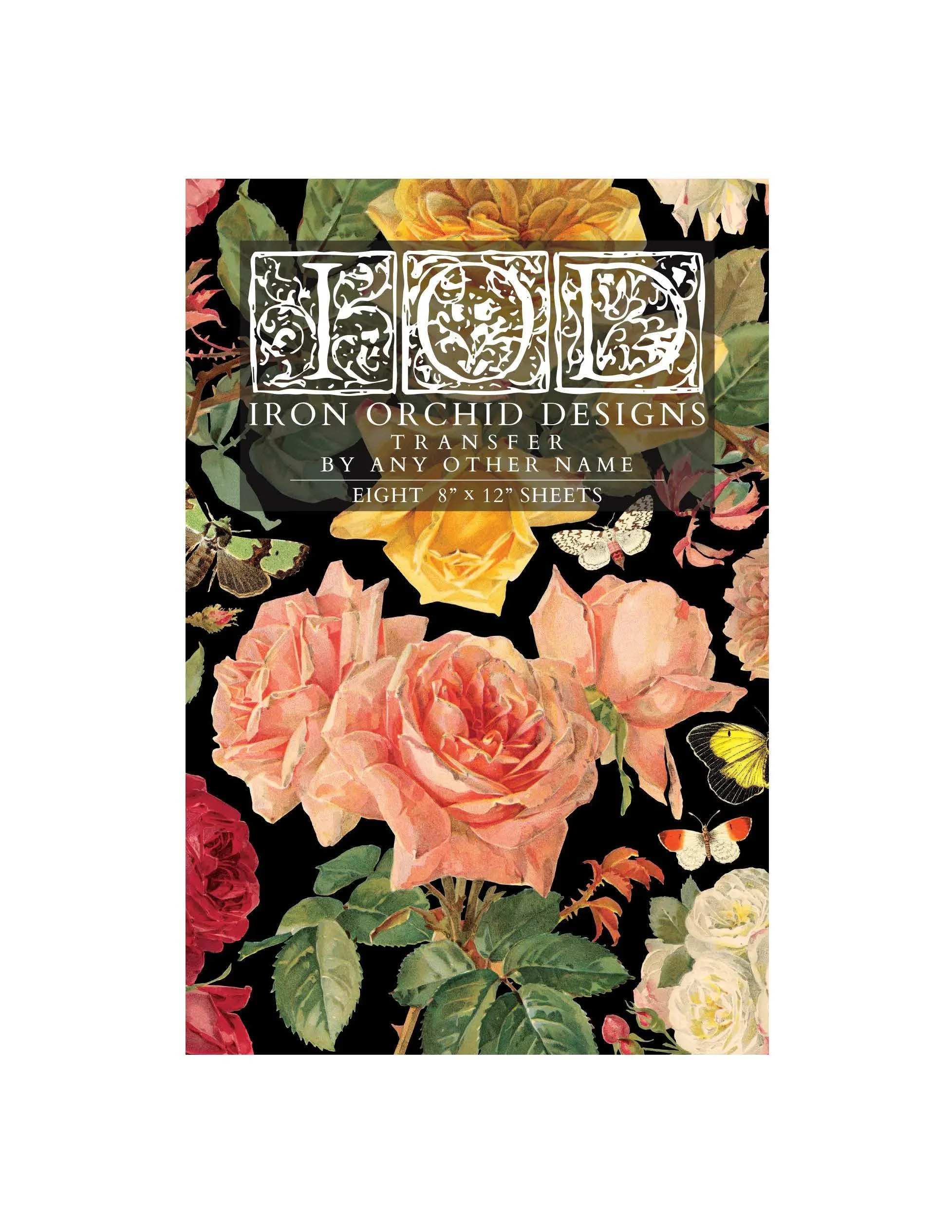 IOD By Any Other Name Decor Transfer (pad of 8 8"x12" sheets) by Iron Orchid Designs