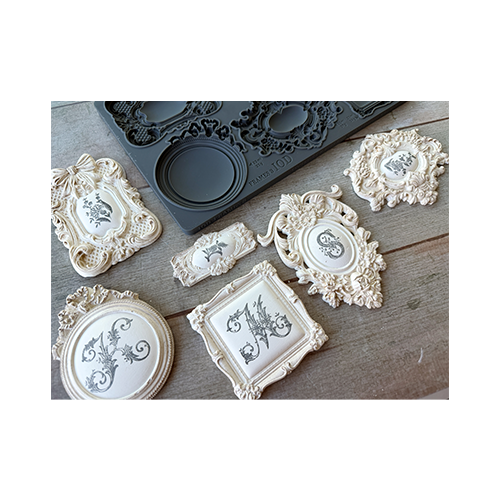 Texas In-Laws IOD Dessins De Broderie Decor Stamp (4 Sheet Set)  6"x6" by Iron Orchid Designs