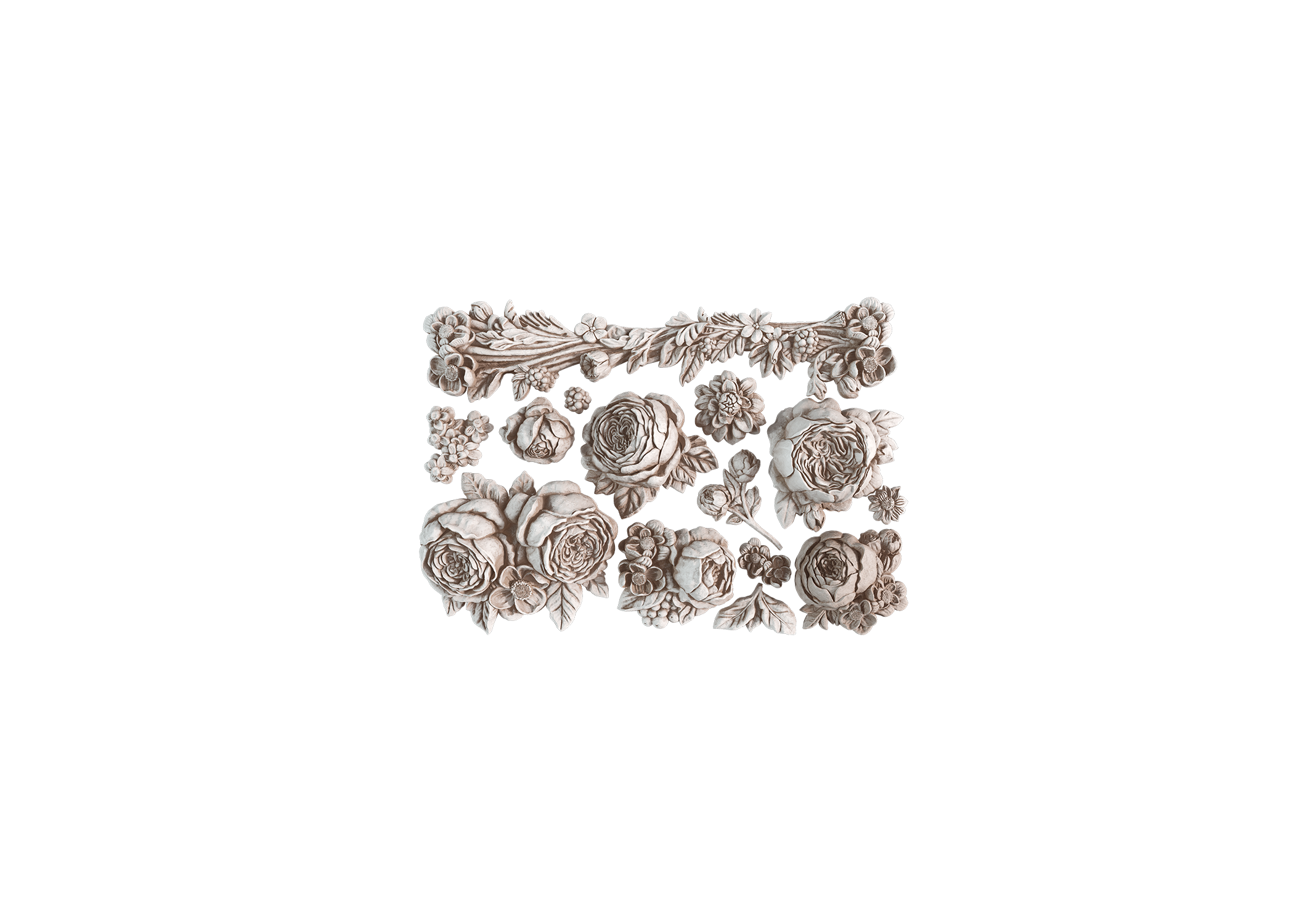 TEXAS IN-LAWS IOD DECOR FELICITE MOULD 5X7 BY IRON ORCHID DESIGNS