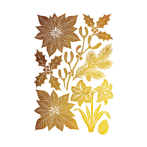 Texas In-Laws Angels Sing Foil Transfer 8 Pages (8X12 Pad) By Iron Orchid Designs