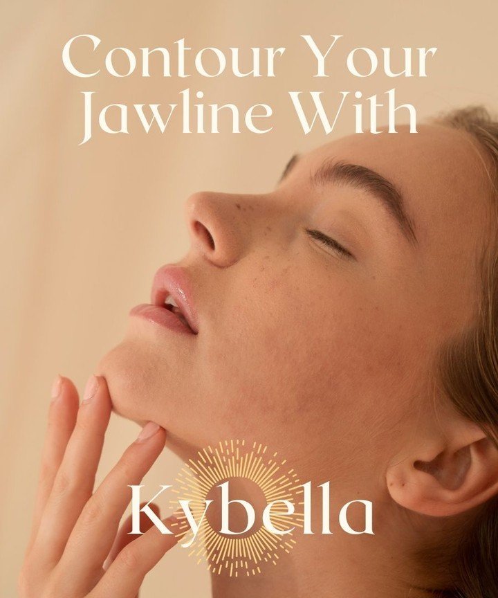 ✨Shape and Contour Your Jawline✨

Kybella is the only FDA-approved injectable treatment that destroys fat cells to improve the appearance of moderate to severe fat below the chin. With very little downtime, this noninvasive, nonsurgical procedure is 