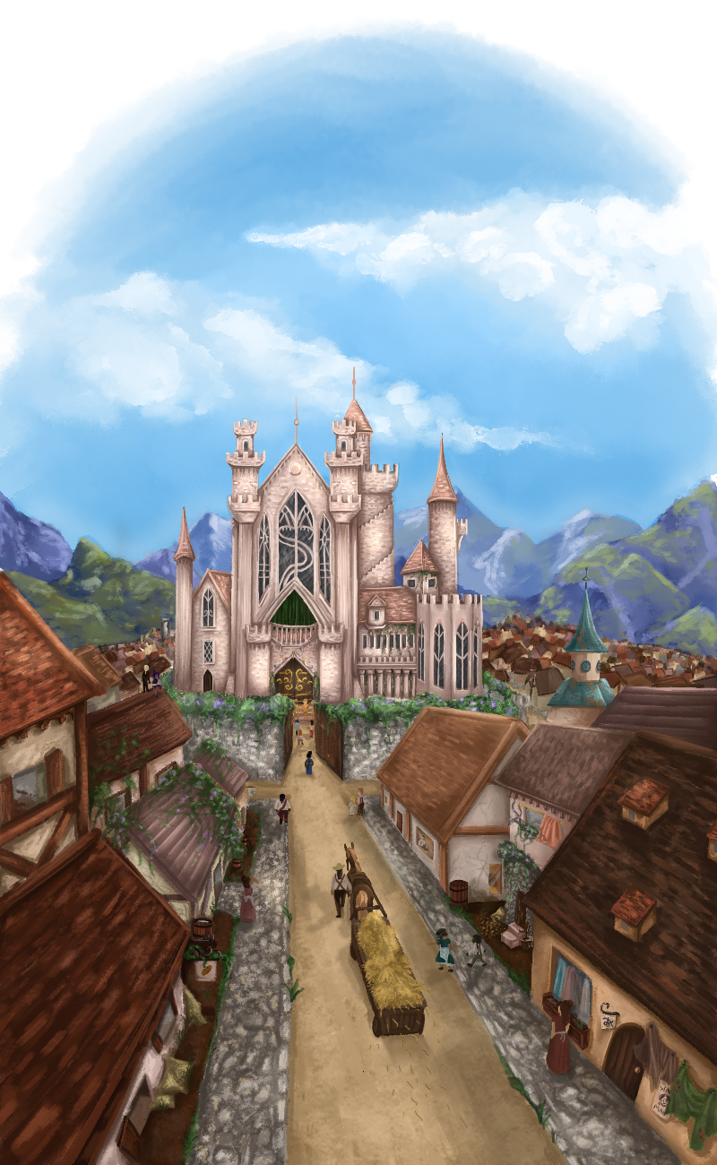 The Ballad of Rose and Mars Page 1 Painting