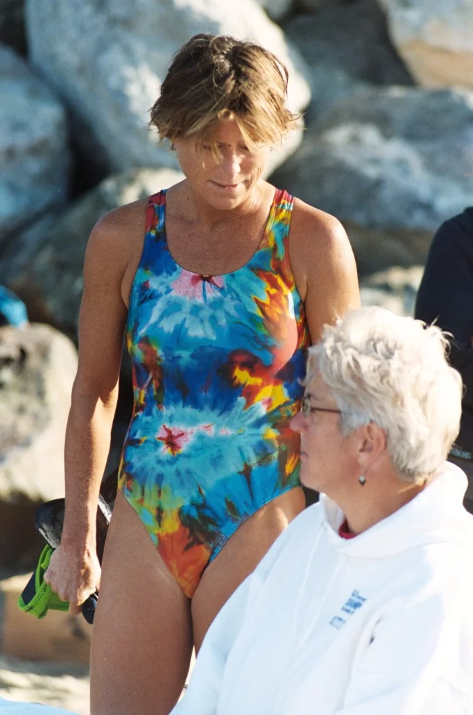 Julie Davis and Tish Denevan Confer