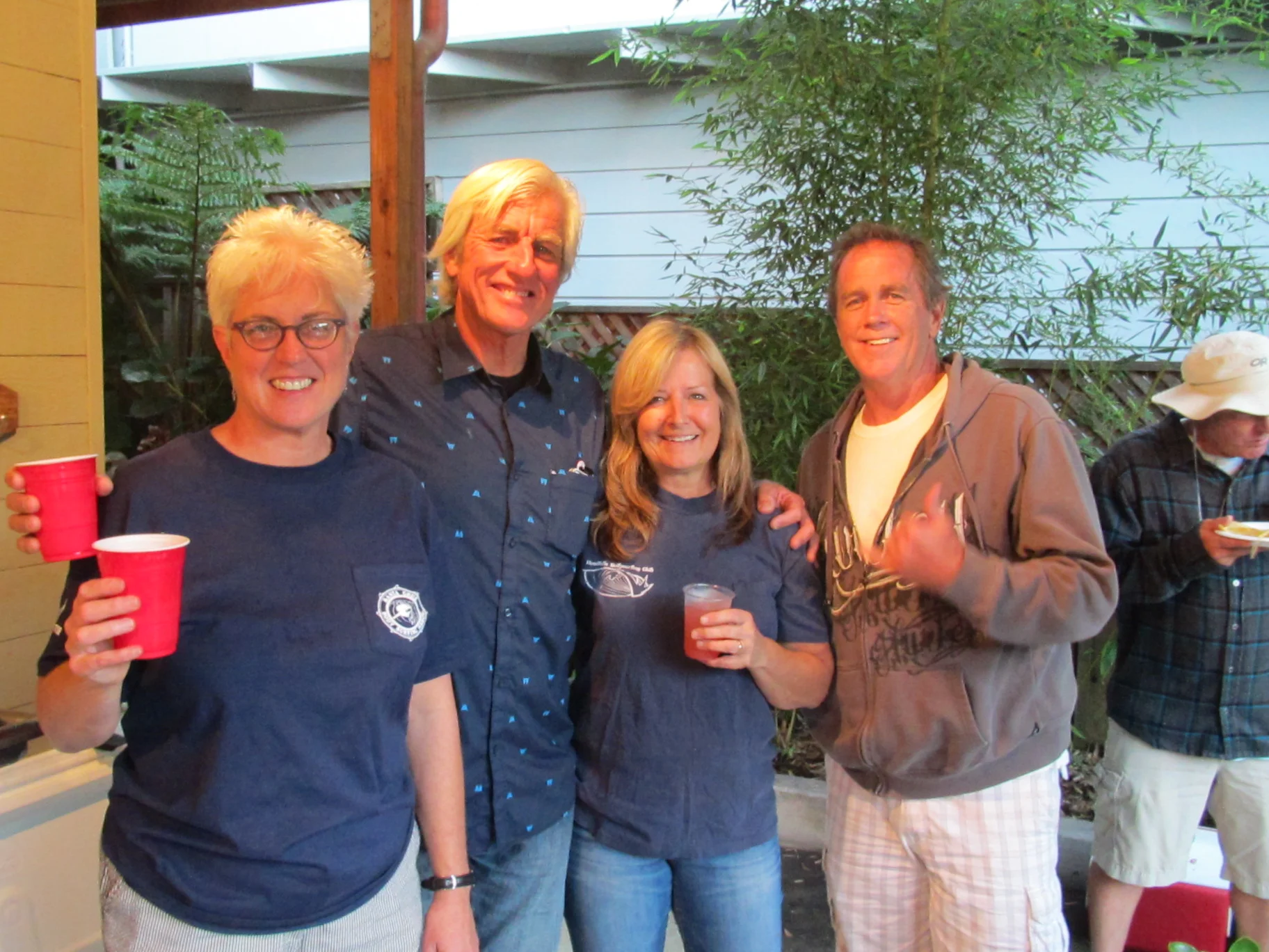 Tish Denevan, Mark Cunningham, Debbie and Dave Ladd