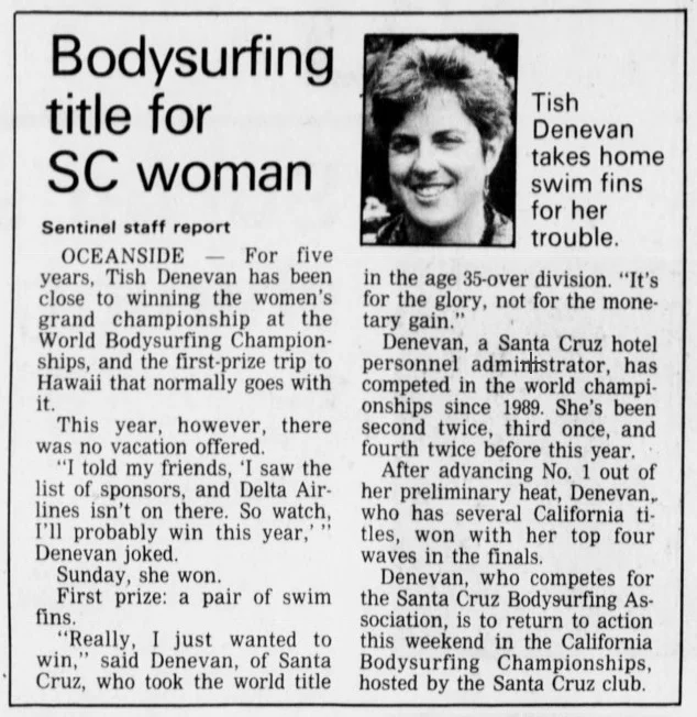Santa Cruz Sentinel, 8/25/94