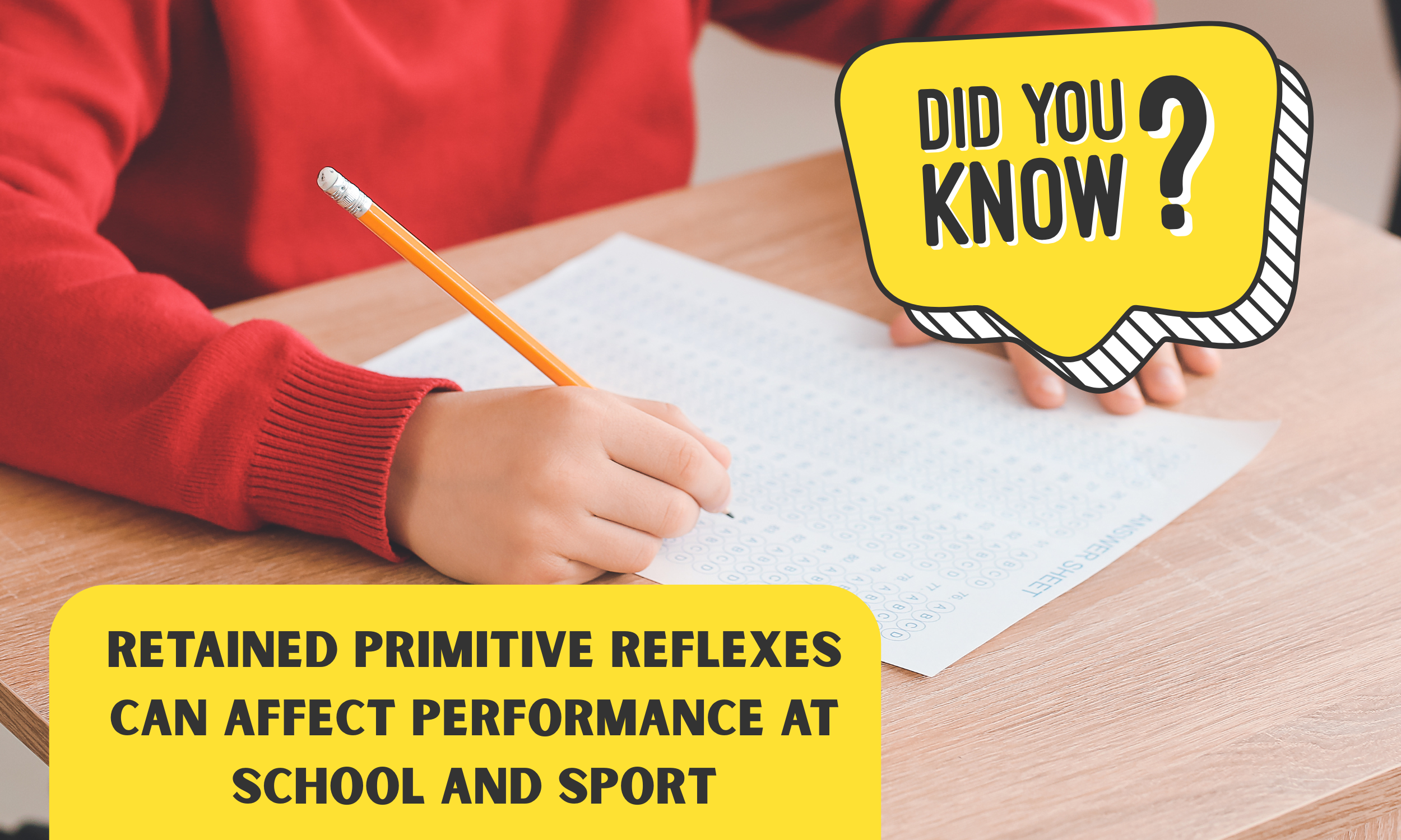 How Primitive Reflexes Can Affect School Performance, Sport, and Confidence