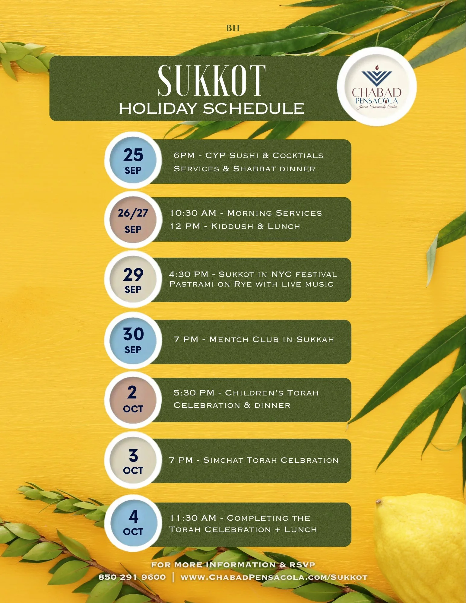 The days of awe are behind us and my favorite holiday is starting tonight!
Sukkot begins this evening, and I&rsquo;m so excited for the week ahead!
 
Sukkot is THE holiday of joy. For seven days, we step out of our homes and spend time together in th