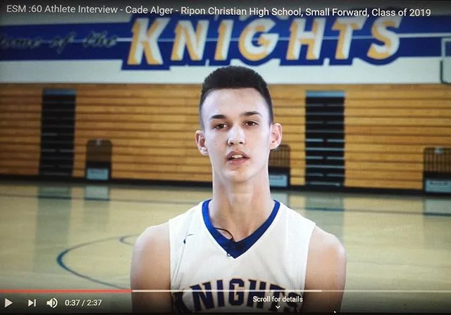 Cade Alger of Ripon Christian High School has all the makings of a champion and is determined to end his season with his team as champions. Click on our bio to watch this episode of ESM :60! Video &amp; editing by Chris Sarabia. #cadealger #elev8spor