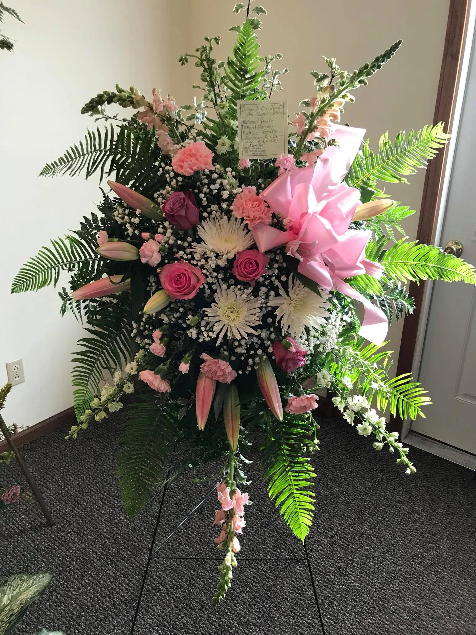 Funeral Flower Arrangements Near Me — Pigeon's Nest