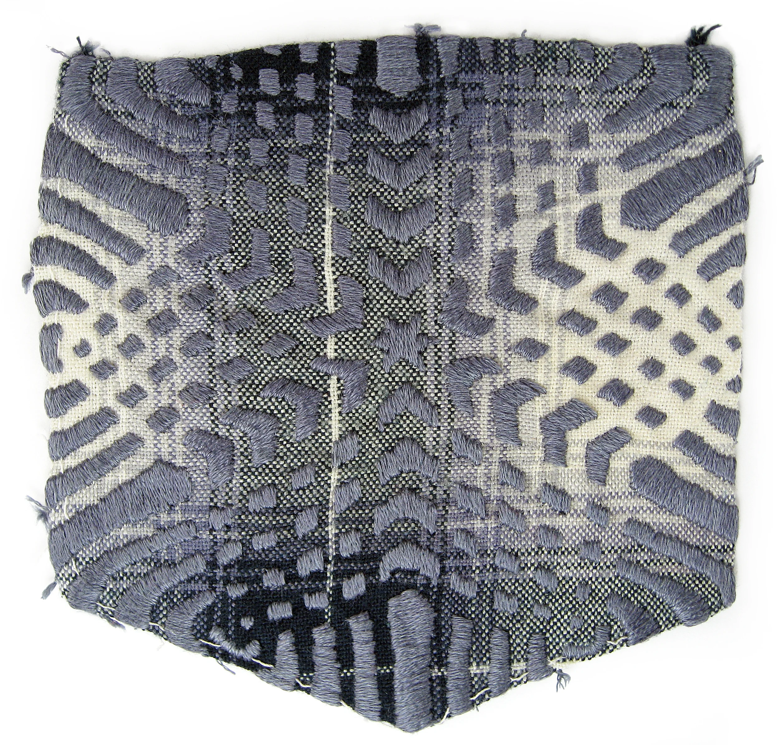 Selective Memory no. 6 + Thread on fabric + 4.25" x 4.25" approx. + 2009