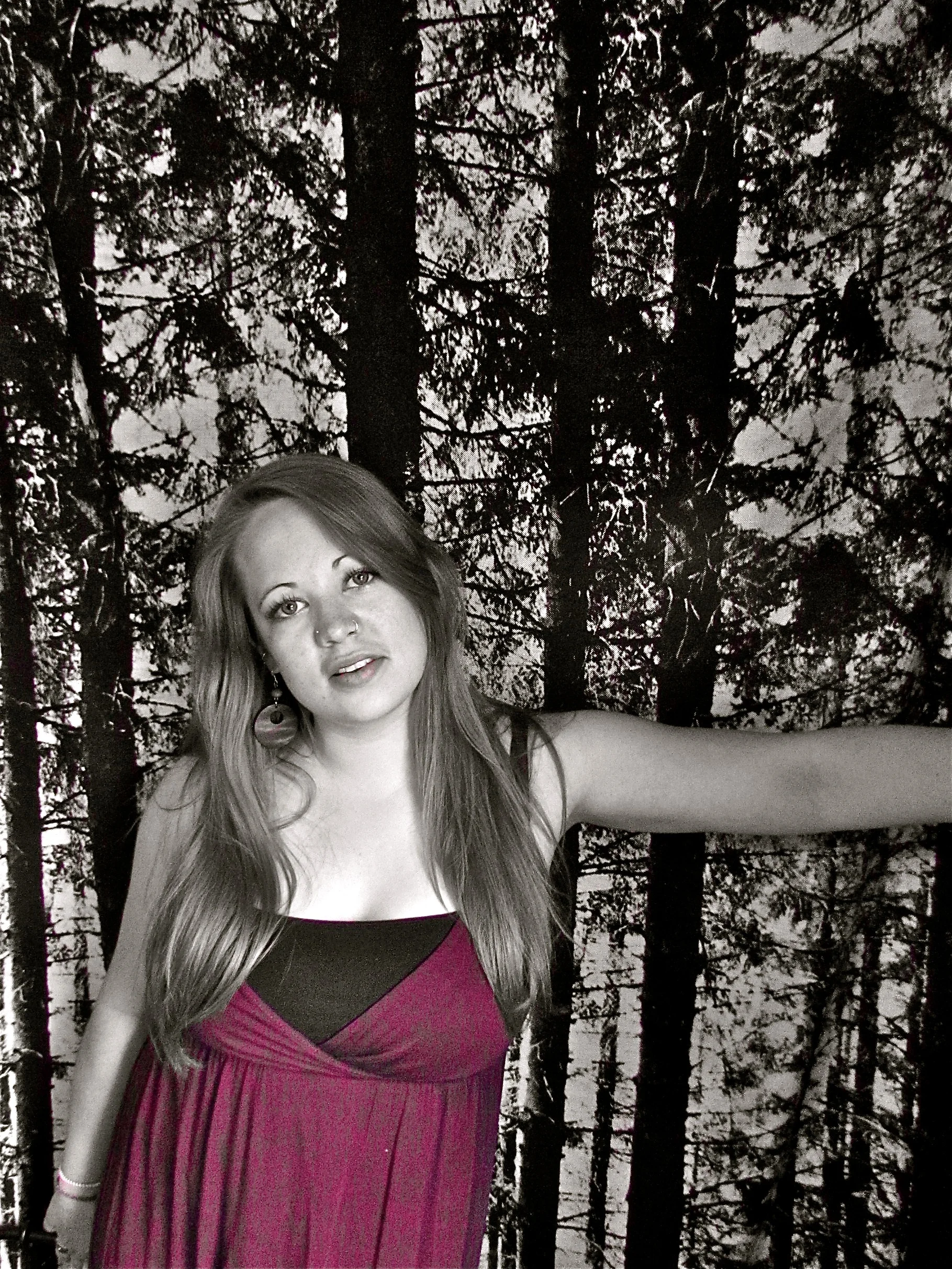 Photo by Andy Fitzsimmons. Laura Swankey in Edmonton, Canada. April, 2011.