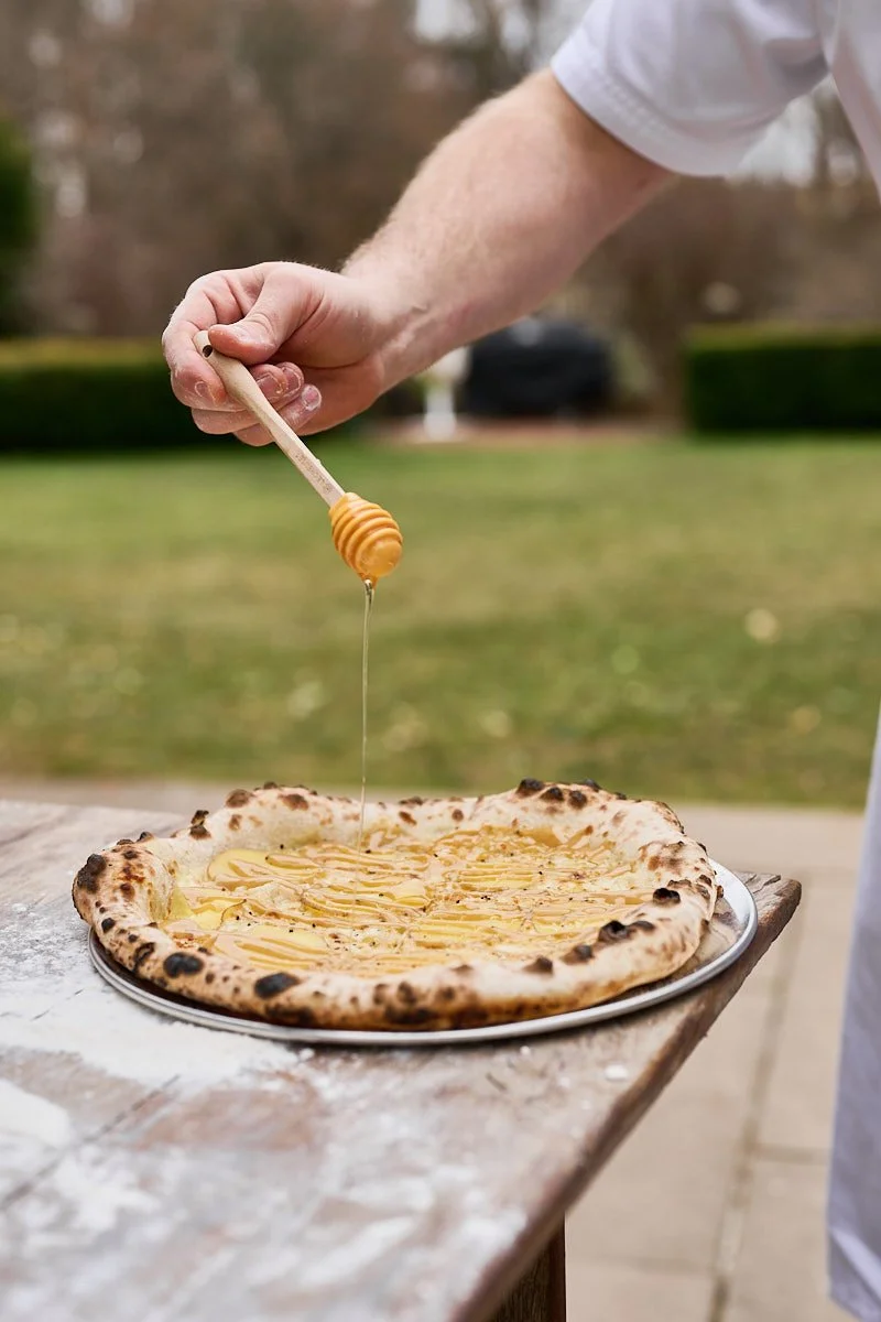 Paddock to Pizza Menu