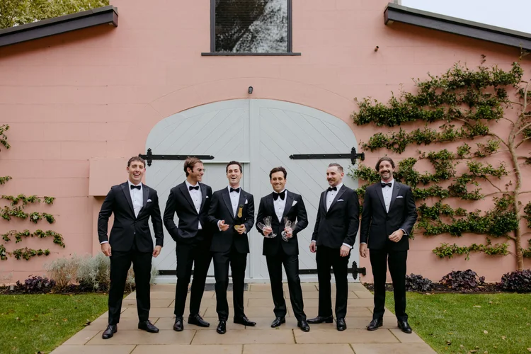 Emma & Riley — Romance, Rain, Champagne Showers — Mona Farm