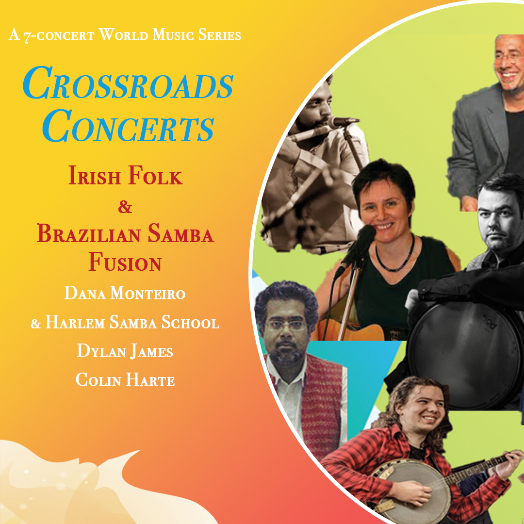 Crossroads Concerts: Irish Folk & Brazilian Samba Fusion