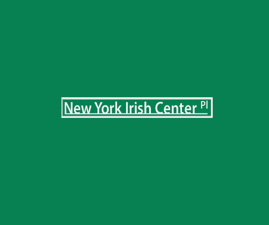 New York Irish Center Street Naming