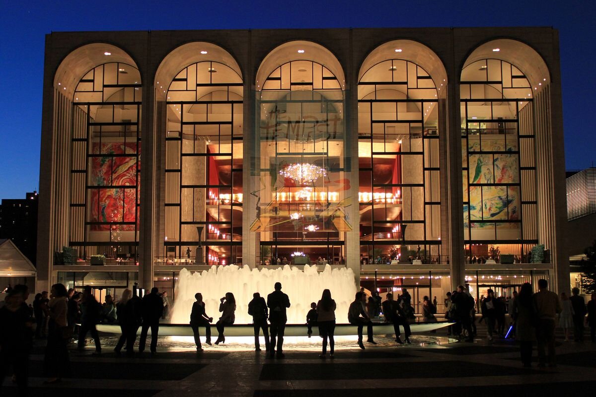 Метрополитен опера в нью йорке