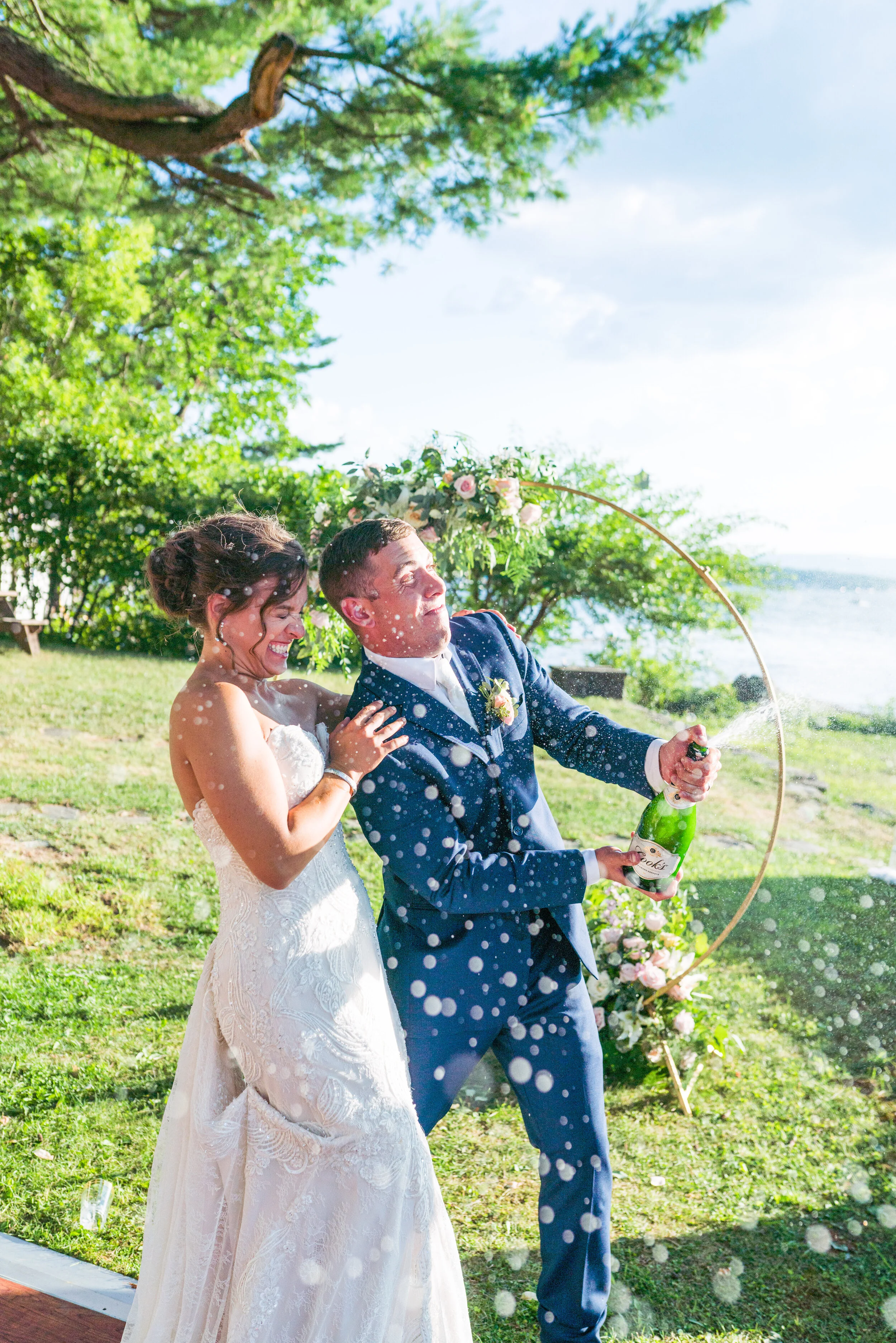 Kate & Dylan - Keuka Lake Intimate Wedding