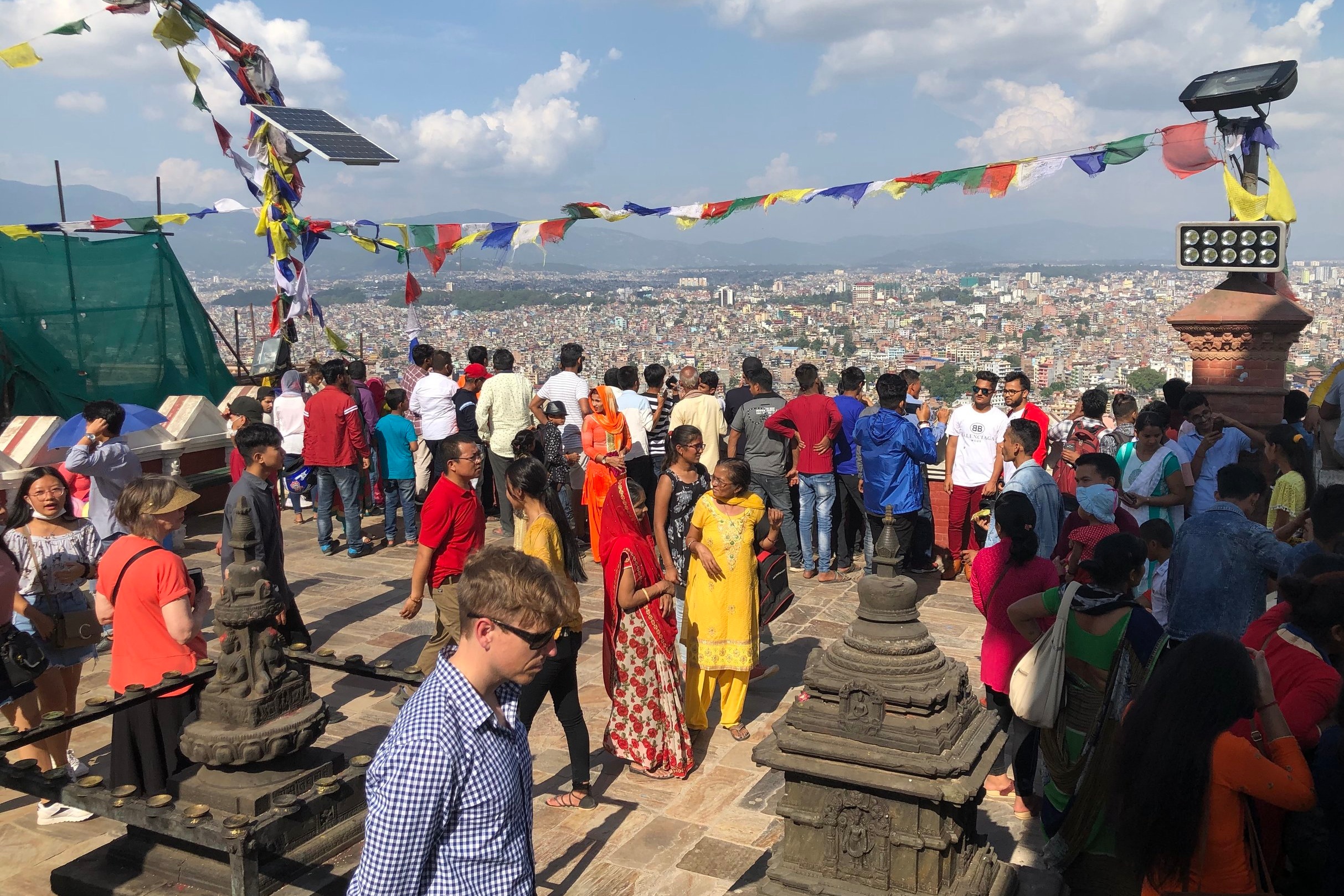  Swayambhunath Monkey Temple in Kathmandu 