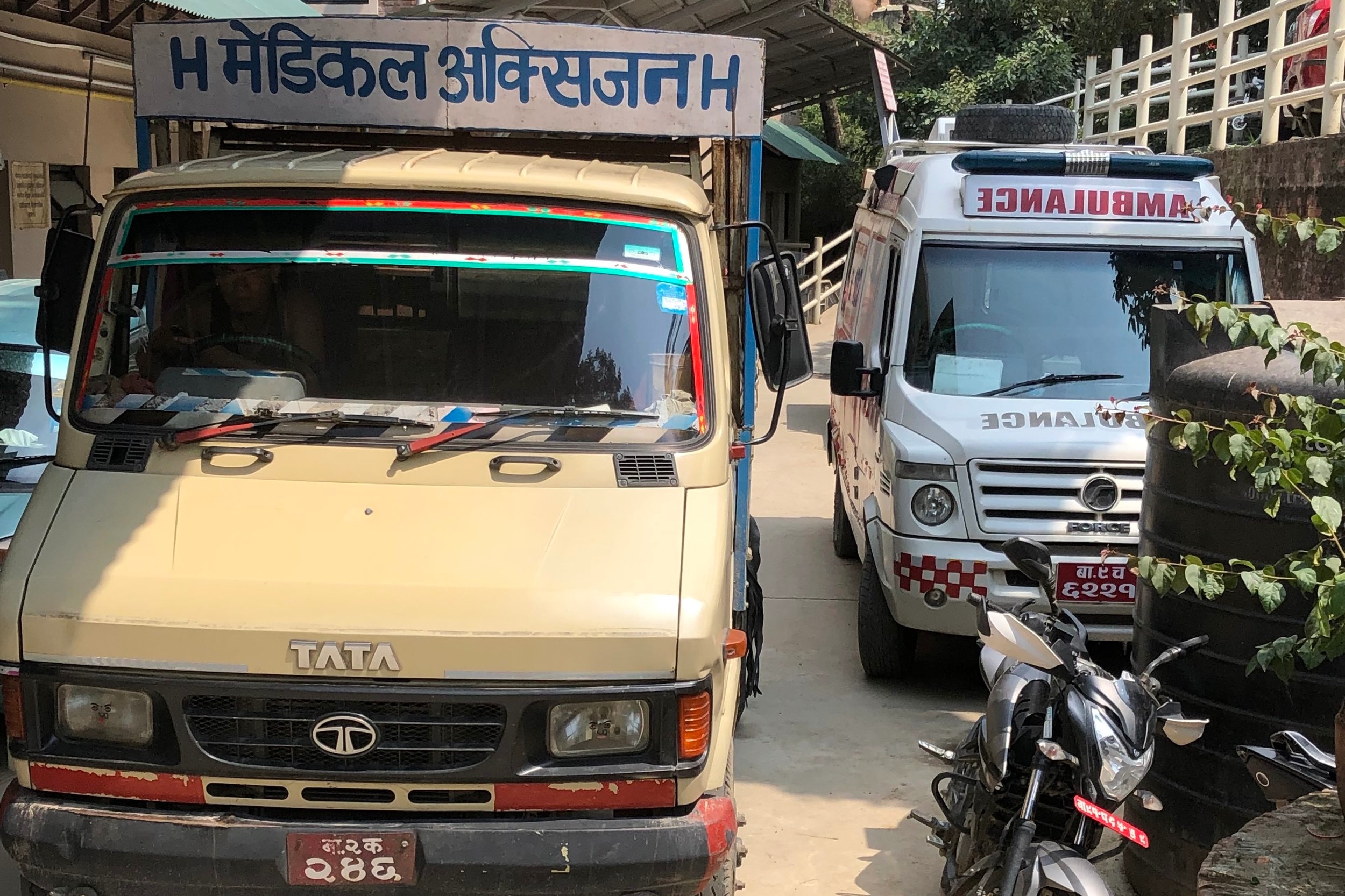 Ambulances at NCBC