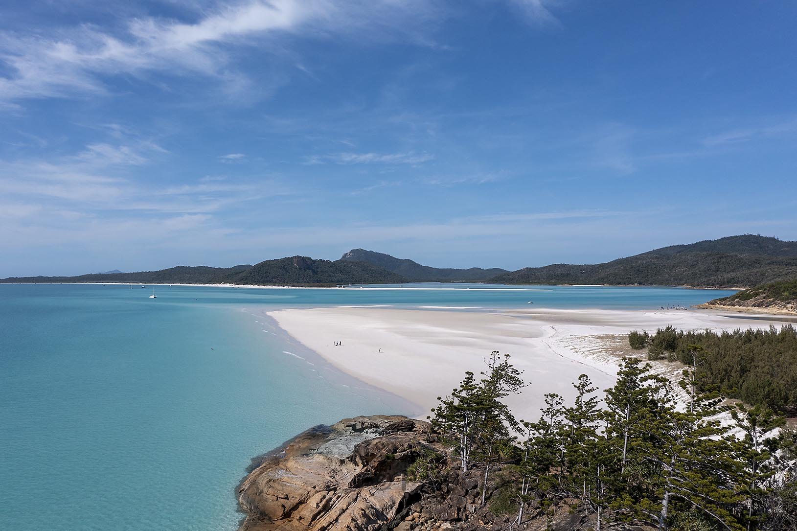 11 Hill Inlet and Whitehaven Beach. Whitsunday Island.