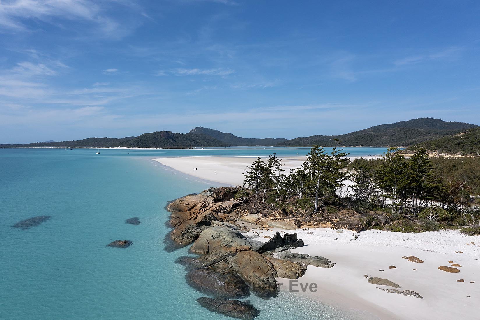 12 Betty's Beach, Hill Inlet and Whitehaven Beach. Whitsunday Island.