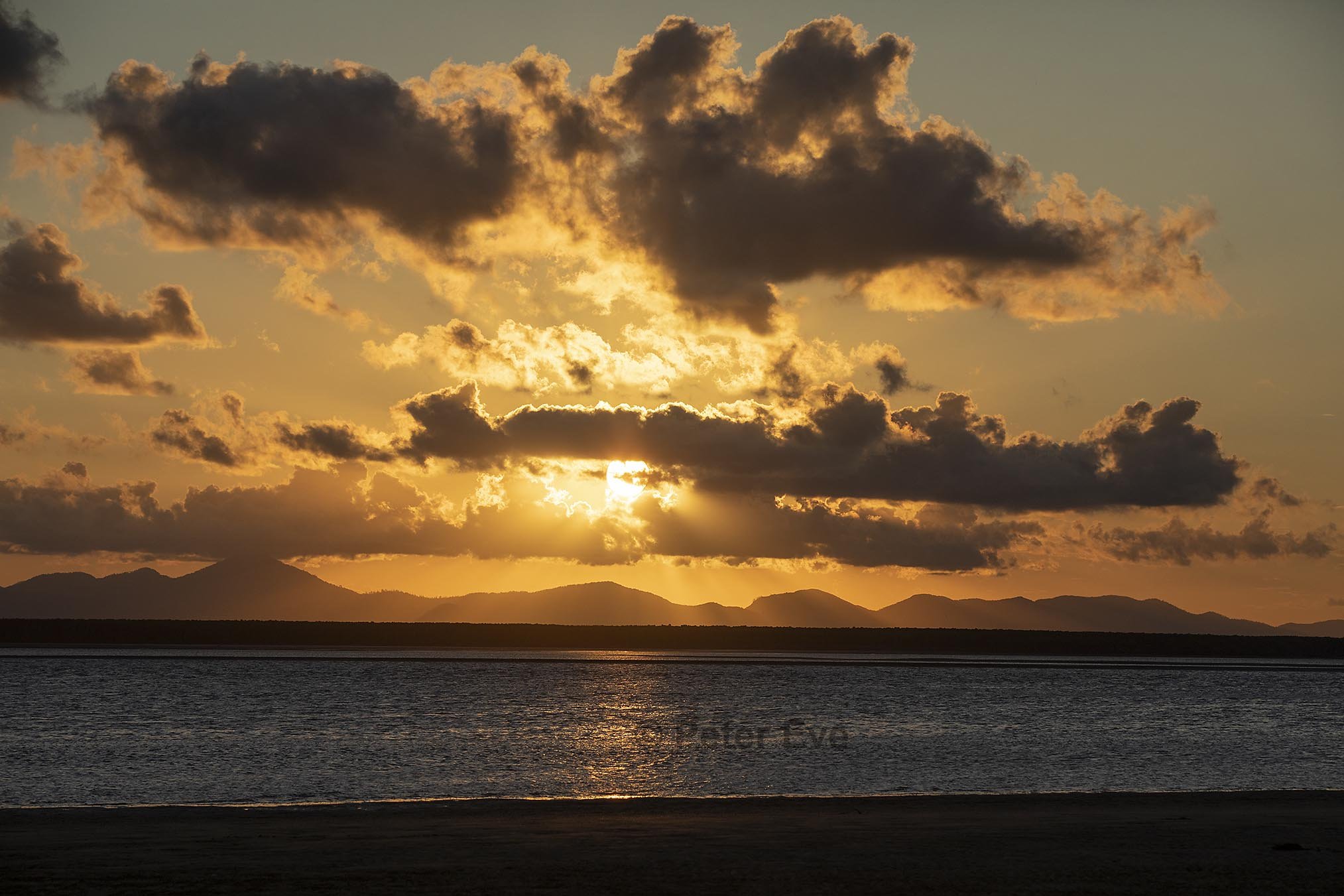 18 Sunset over Proserpine River, Conway, Whitsundays