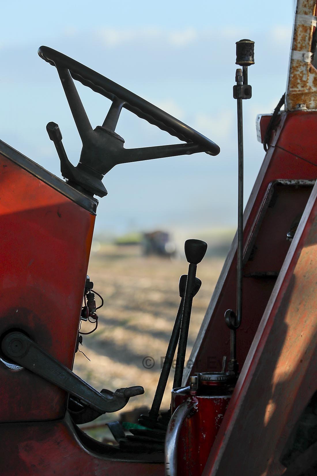 37 Drip Tool on Tractor