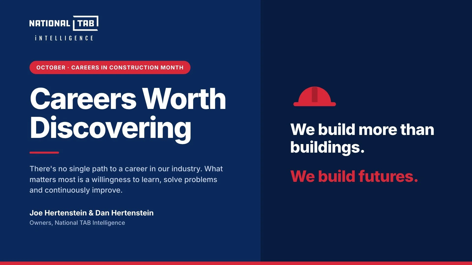 Careers in Construction Month: Careers Worth Discovering&nbsp;
