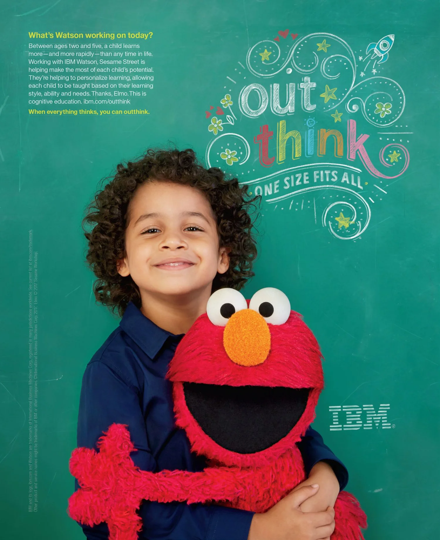   WATSON + SESAME STREET :  Print Ads for The Wall St. Journal &amp; NY Times   Photographer/Director:  Jake Chessum 