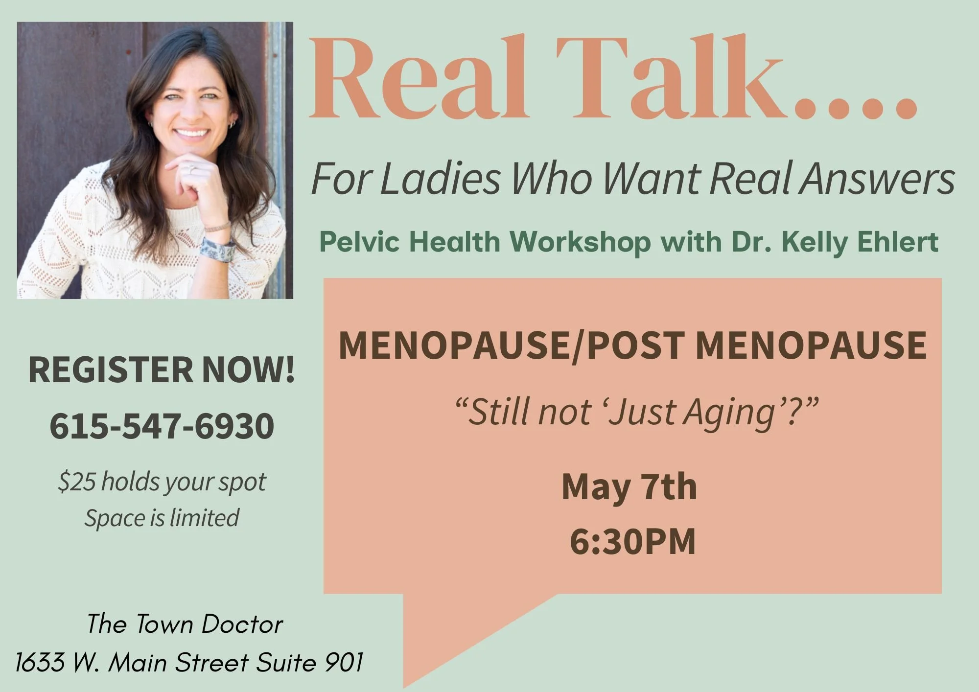 Menopause: Still Not "Just Aging" 