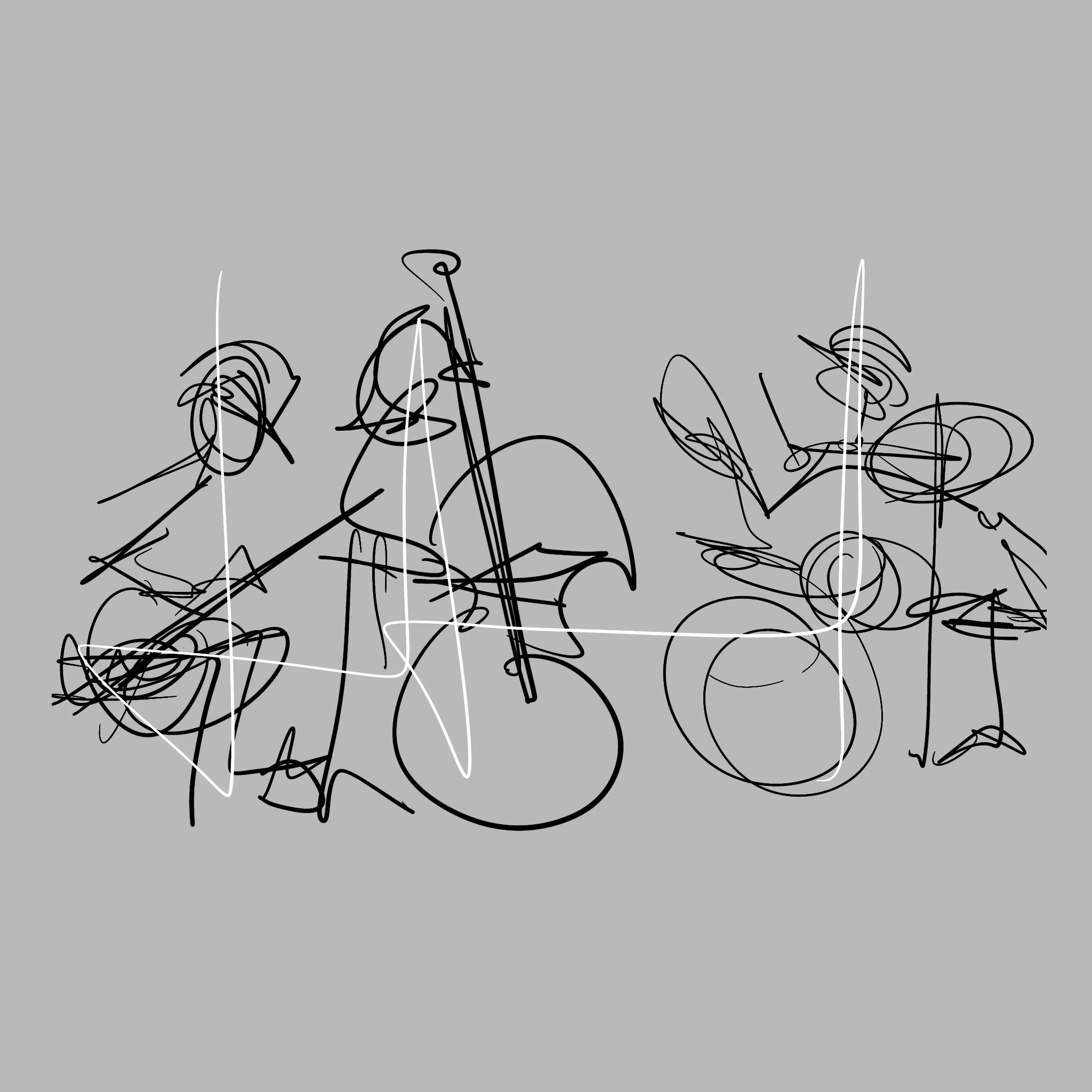 Three Man Band (Live Sketch)