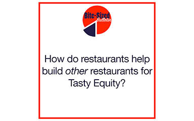 How do restaurants build restaurants?