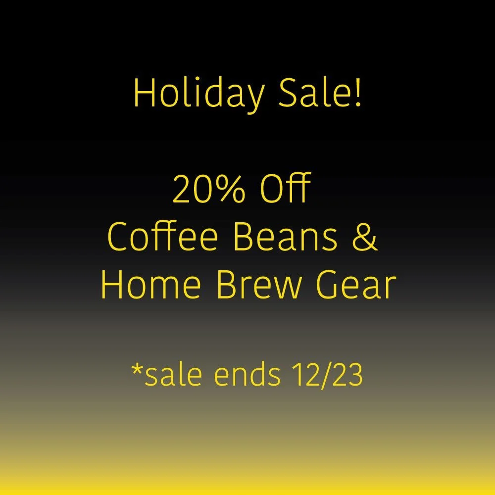 Happy Holidays! All coffee beans and home brew gear is now 20% off through 12/23/25 at 5pm! Plus beans and gear always ship free! Shop now! Link in bio!

Text STOP to opt out