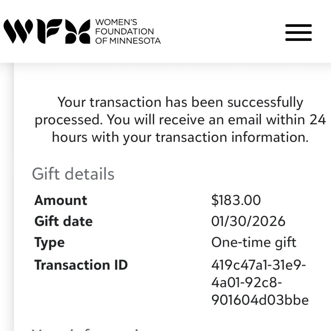 we just donated 10% of today&rsquo;s revenue to the @womensfndnmn Immigrant Rapid Response Fund. join us! #abolishice
