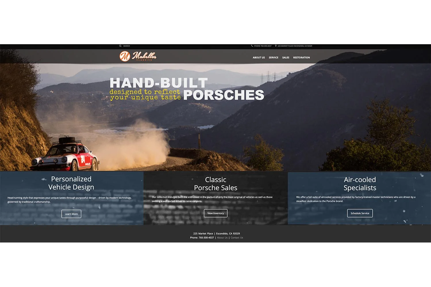 The Old Homepage