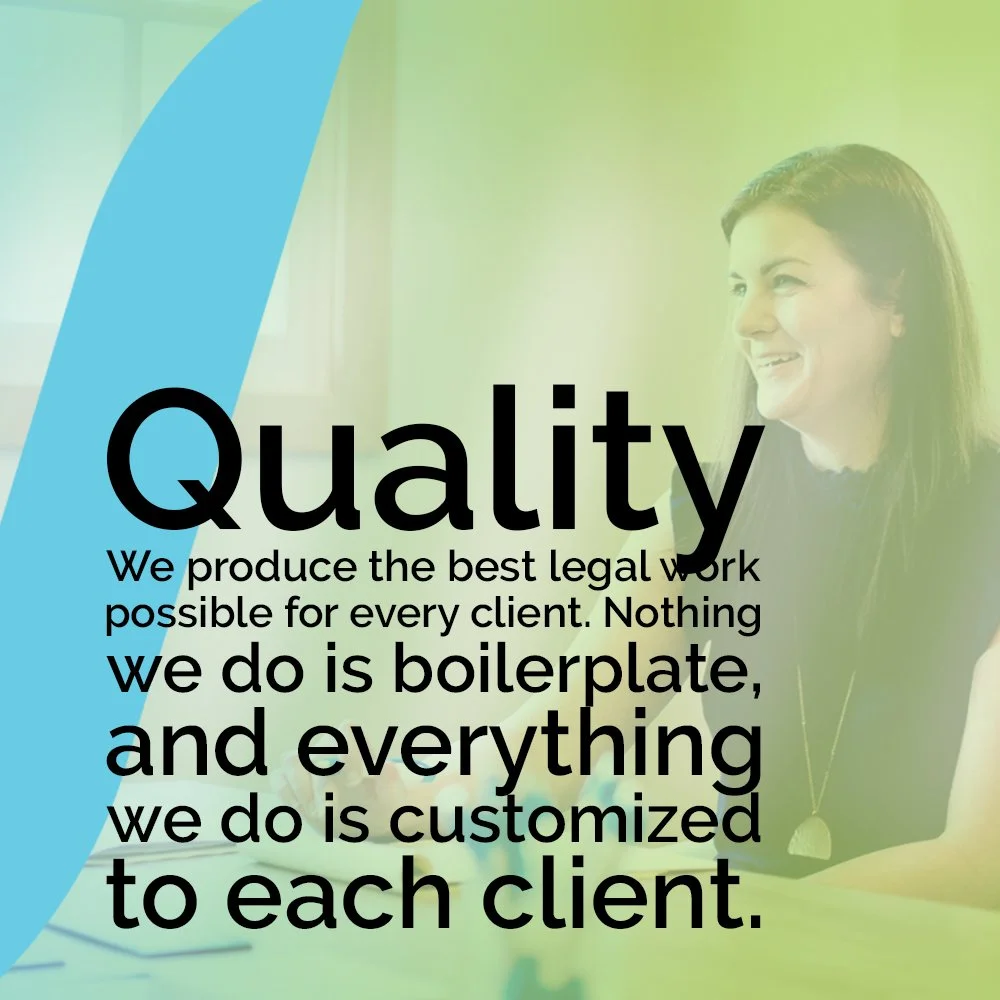 Kicking off our series of posts featuring the values of NxNW, we're starting with Quality. While we don't rank our values, Quality would likely be near the top if we did.

"We produce the best legal work possible for every client. Nothing we do 