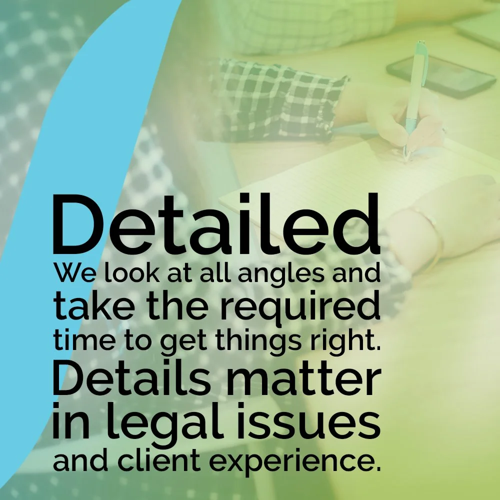 The next NxNW value in our series: detailed.

We're big on details at NxNW. Precision in language and process can make all the difference in the outcomes for our clients.

As a transactional practice, much of our work is preventative. Spending time t