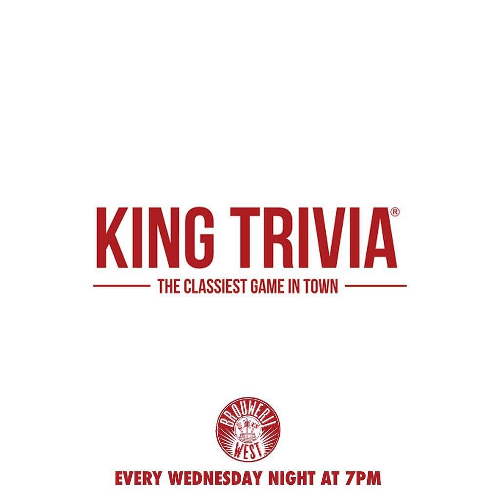 Wednesdays @ 7 King Trivia
