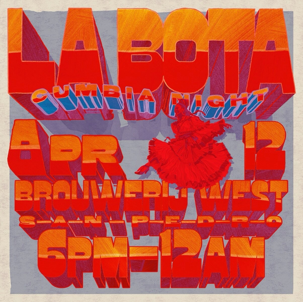 Who&rsquo;s ready for another La Bota CUMBIA NIGHT on Friday, April 12th? 💃 If you missed our 8th Anniversary Party, or you came and loved the performances, you&rsquo;re in luck - @spaghetticumbia and @mariachingona.la will be hitting the stage 🎤 ?