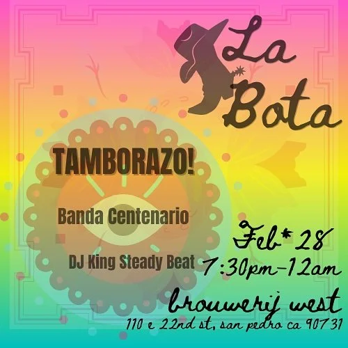 LA BOTA is on Friday, February 28th at 7:30pm 👢 Get your tickets at the link in our bio 🎟️ Get ready for a night out with your friends or family and enjoy live music, dancing, food trucks, and the best craft beer and micheladas!

⭐ VIP tickets avai