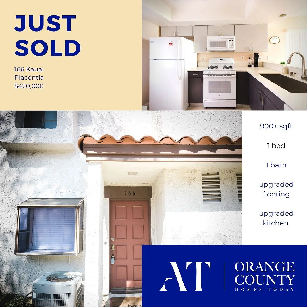 Just sold in placentia