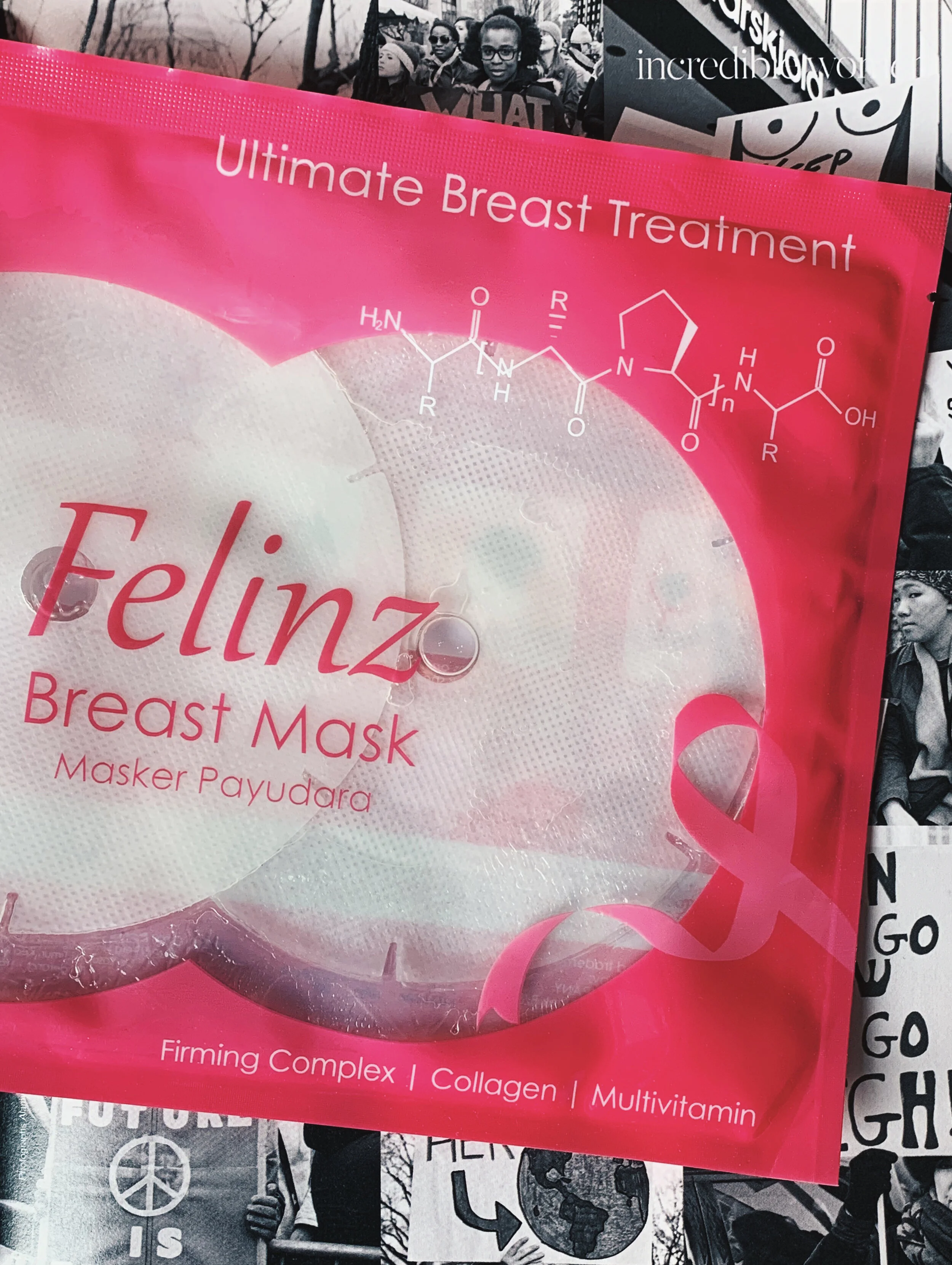Sheet Mask Review: Felinz Breast Mask