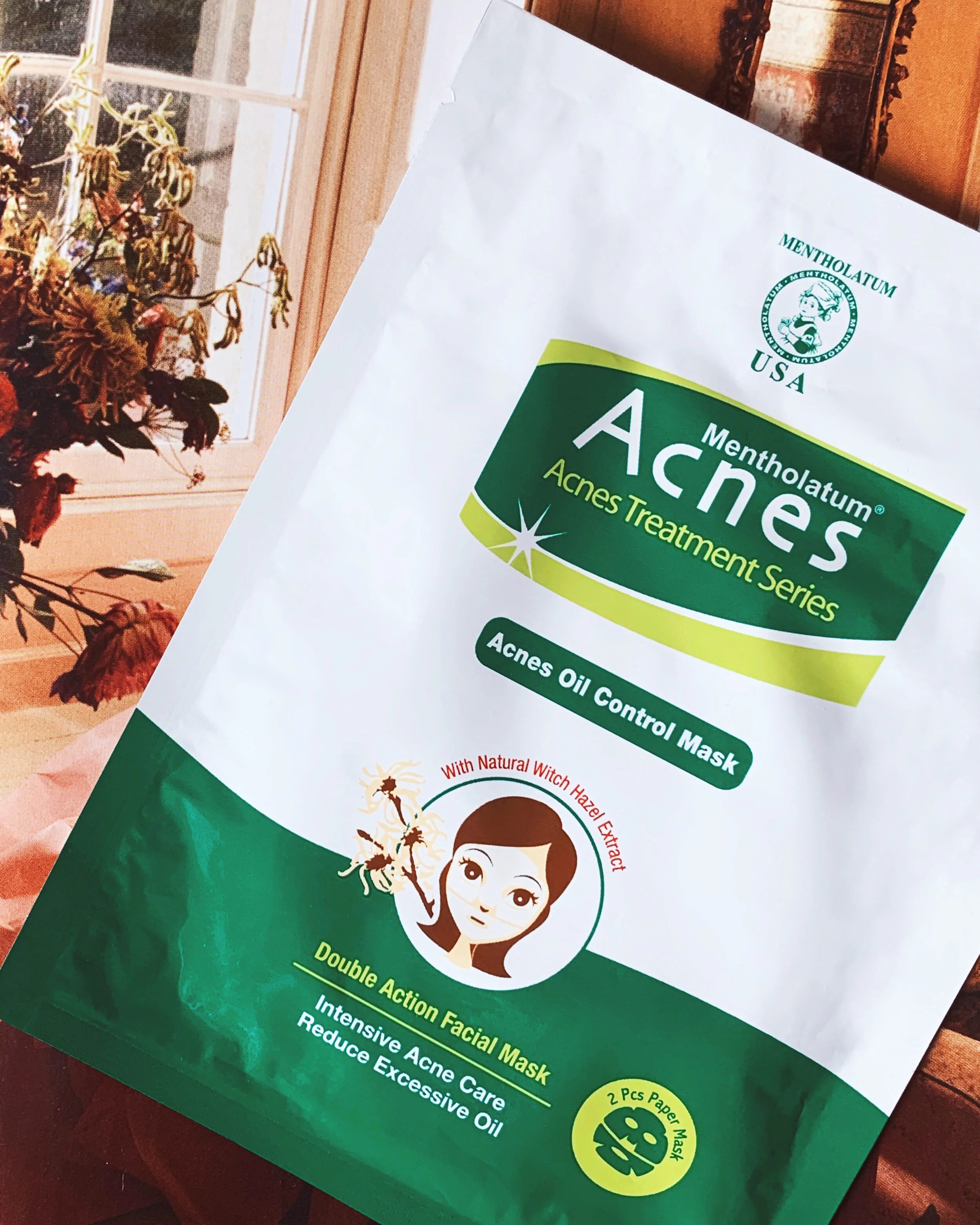 Sheet Mask Review: Mentholatum Acnes