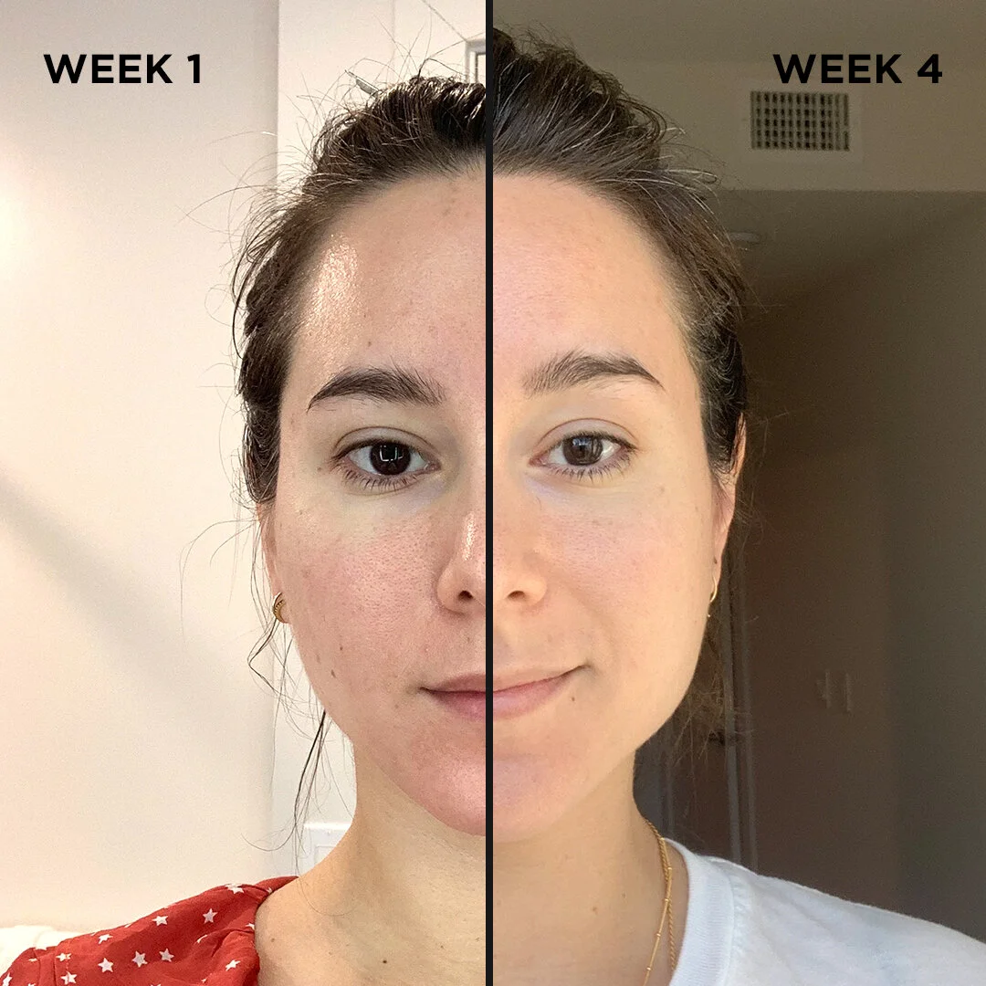 biossance eye cream before and after