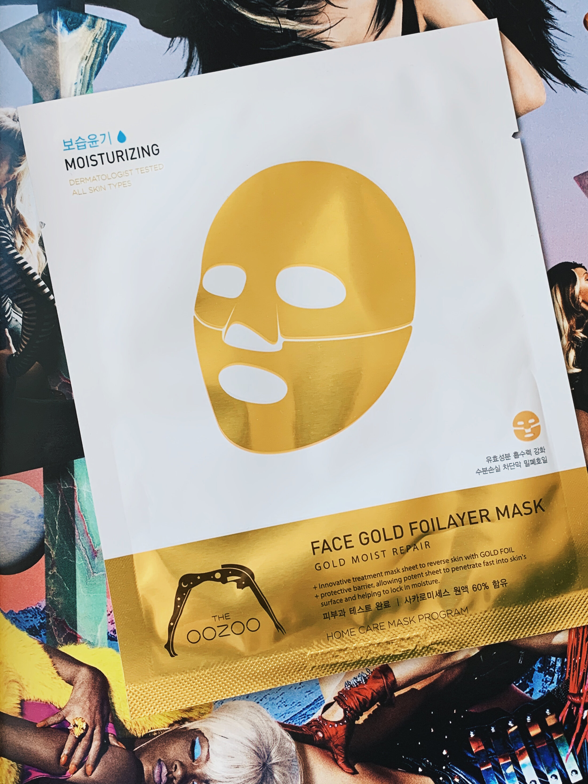 Sheet Review: Oozoo Gold Foilayer Mask — To Dew List