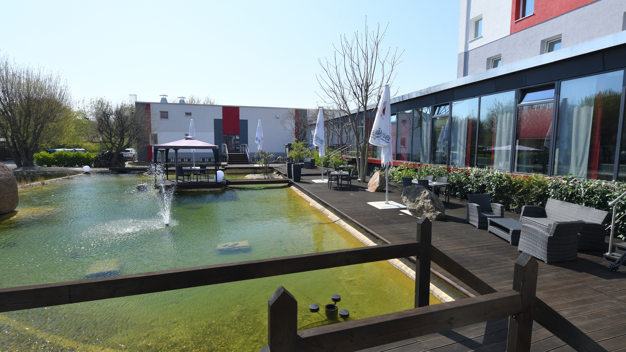 Skyhotel merseburg Seeterrasse 